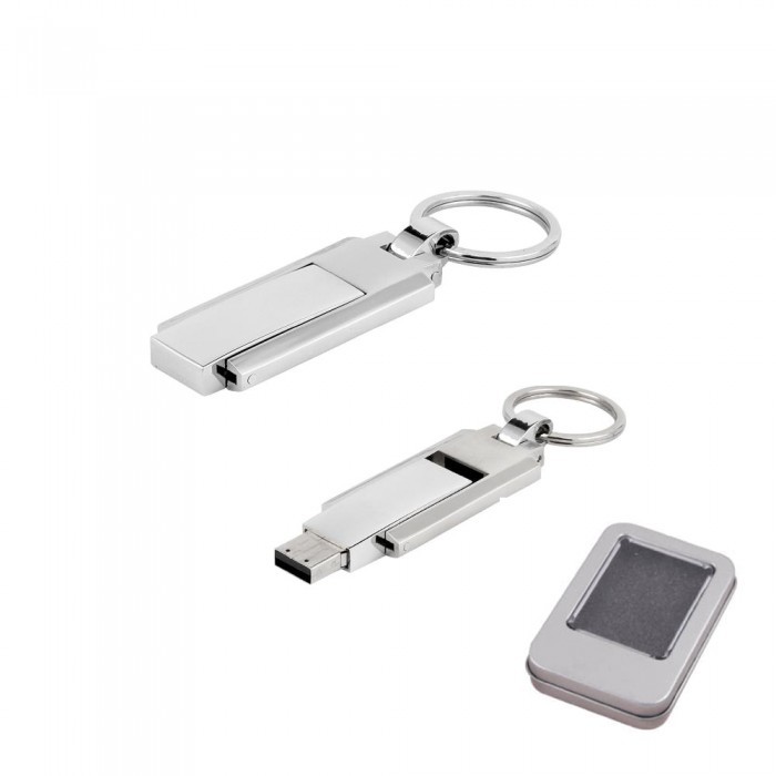 16 GB Metal Anahtarlık USB Bellek